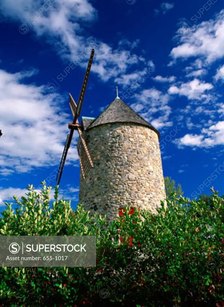 A windmill, St. Gregoire, Quebec, Canada