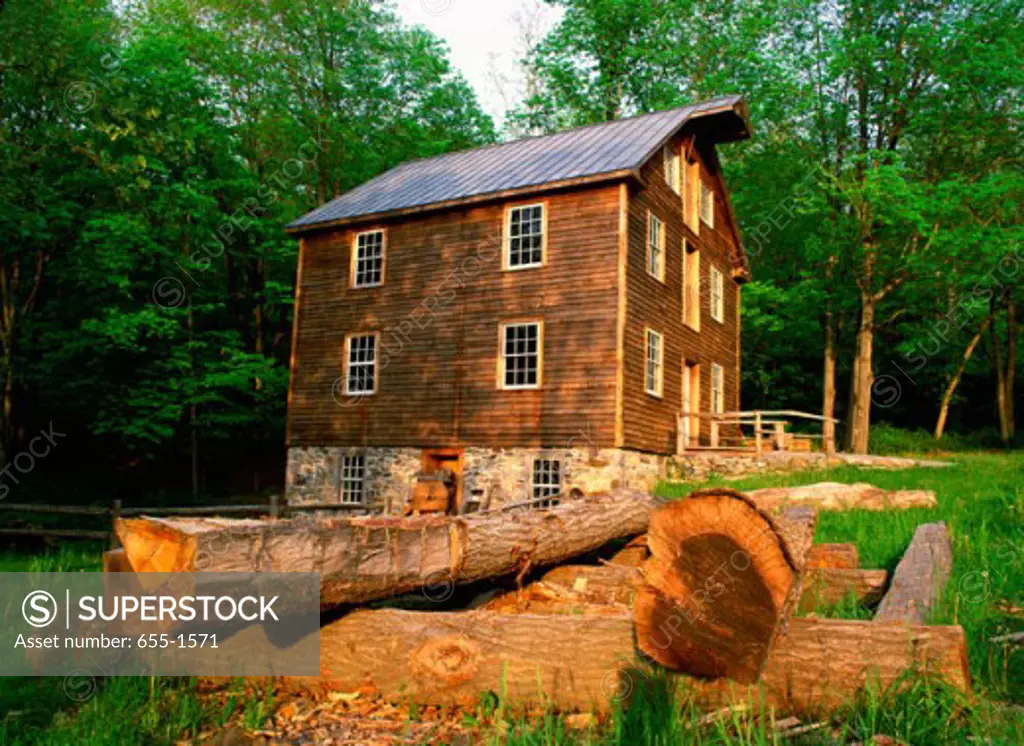 Millbrook Mill, Delaware Water Gap National Recreation Area, New Jersey, USA
