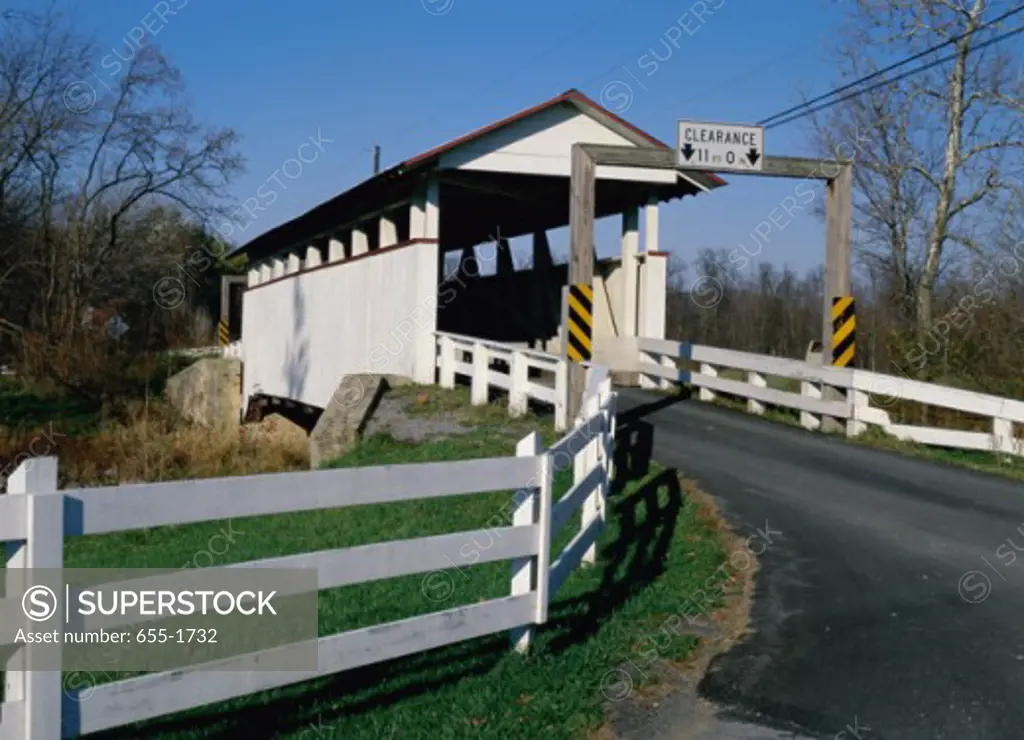 Snooks Covered Bridge Bedford County Pennsylvania, USA