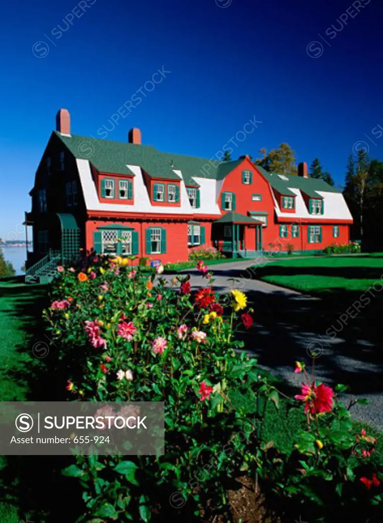 Franklin Roosevelt Cottage, Roosevelt Campobello International Park, New Brunswick, Canada
