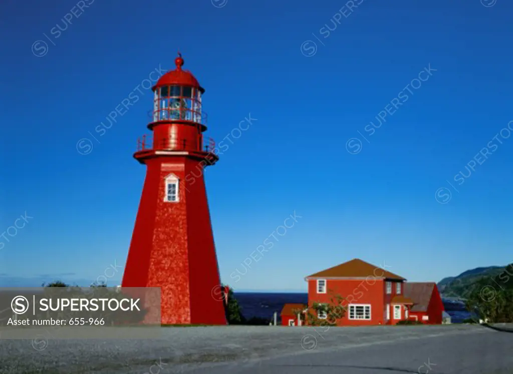 La Martre Lighthouse La Martre Quebec Canada
