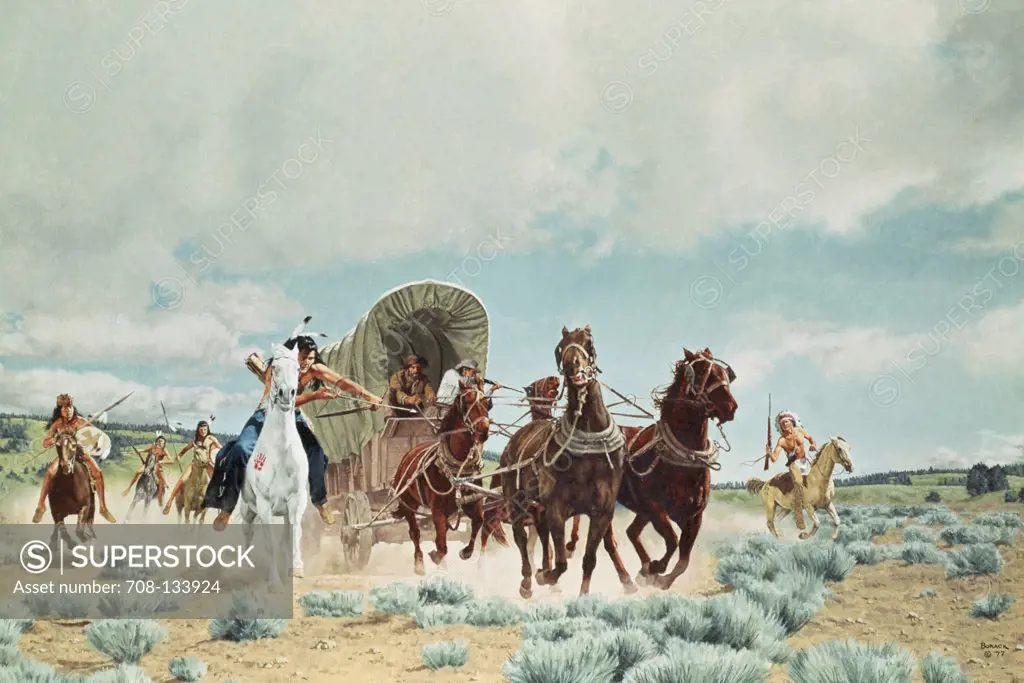 Stagecoach Attack  1977 Borack, Stanley(1927- American)  