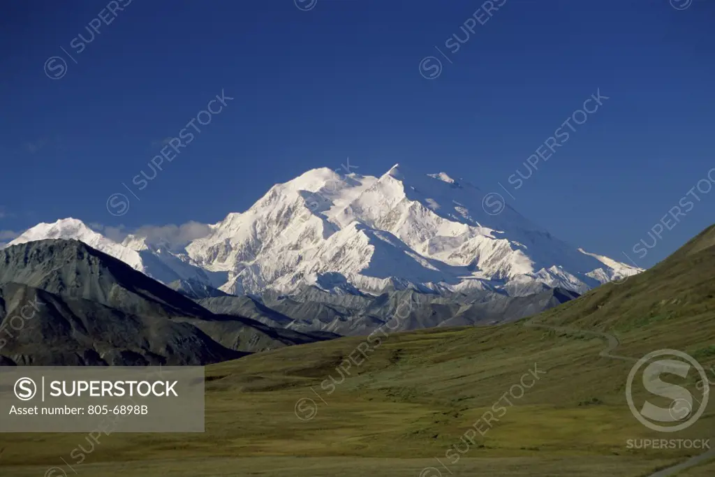 Mount McKinley Denali National Park Alaska USA