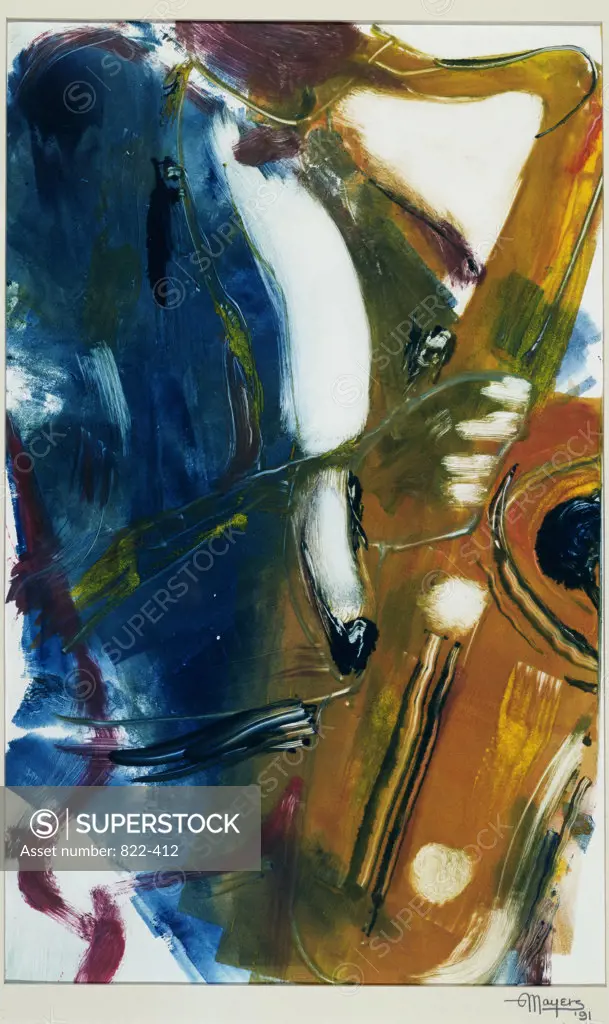 Saxophone 1992 Gil Mayers (b.1947/American) Private Collection