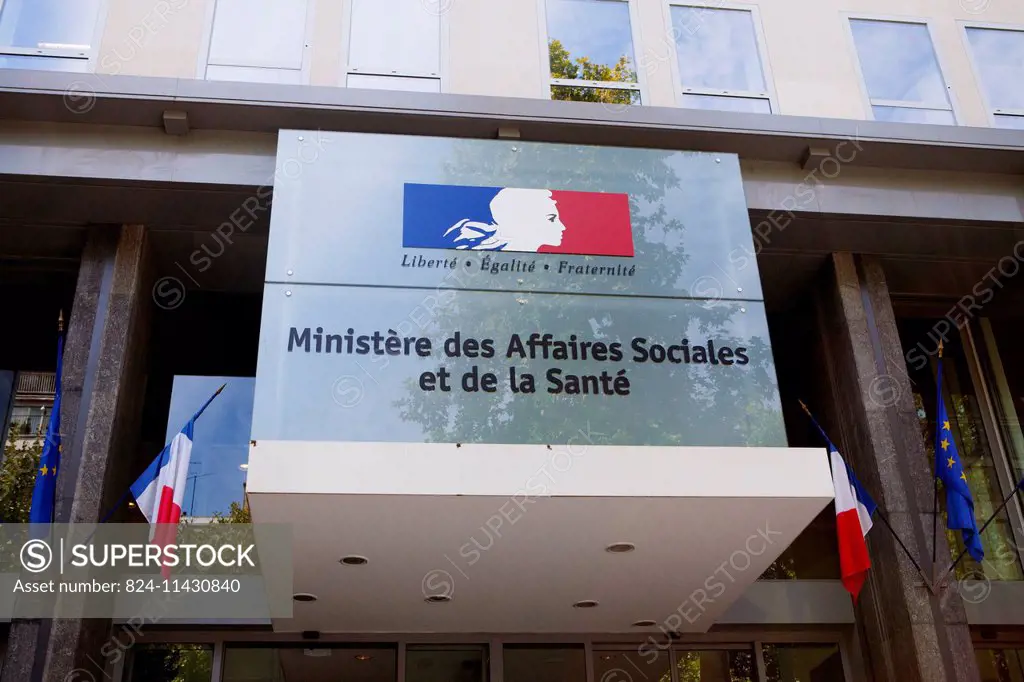 Ministère des Affaires Sociales et de la Santé, Paris.
