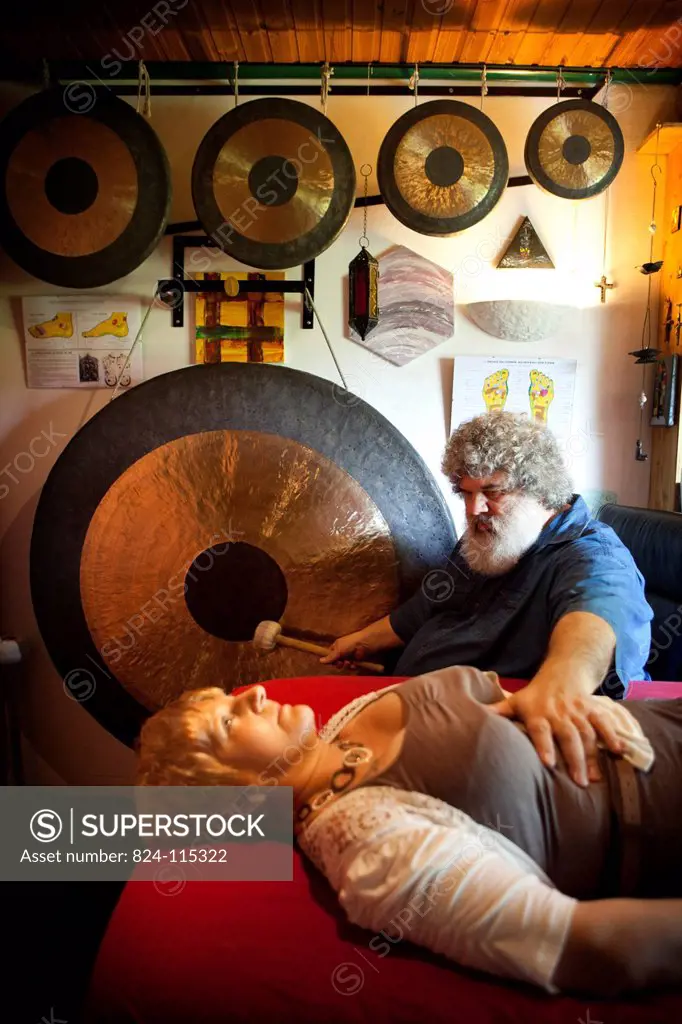 Photo essay on a healer, magnetizer, massage therapist.