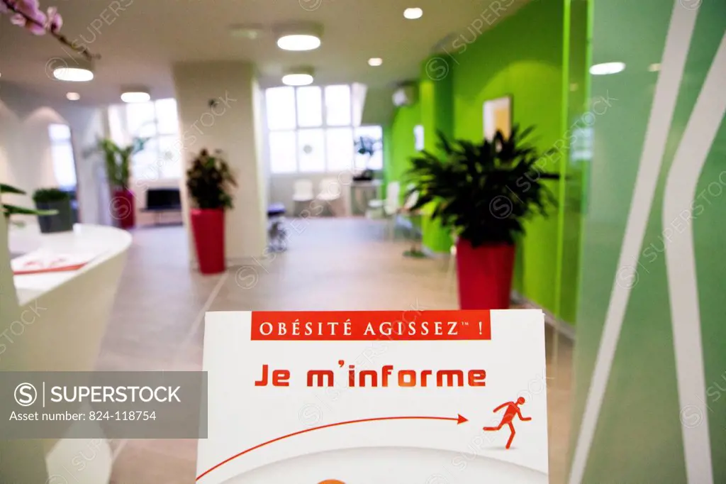 Reportage in the Obesity Clinic IPCO in Mulhouse, France.