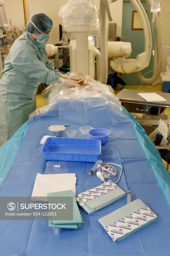 Preparation for heart surgery