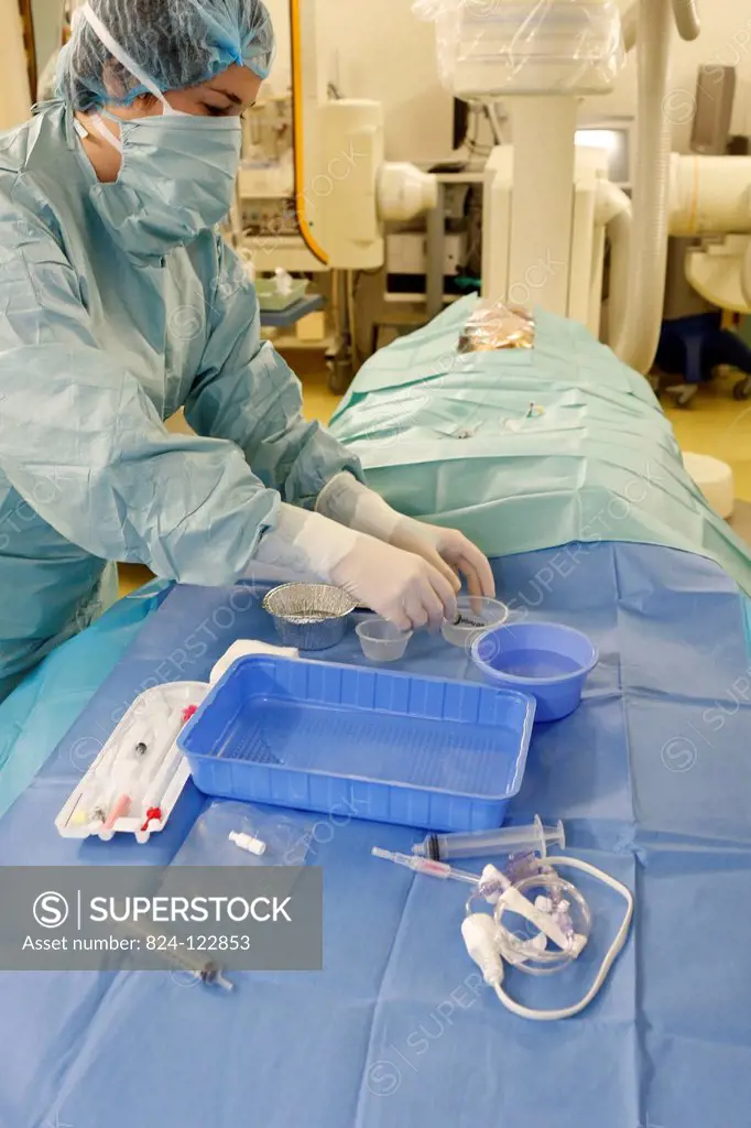 Preparation for heart surgery