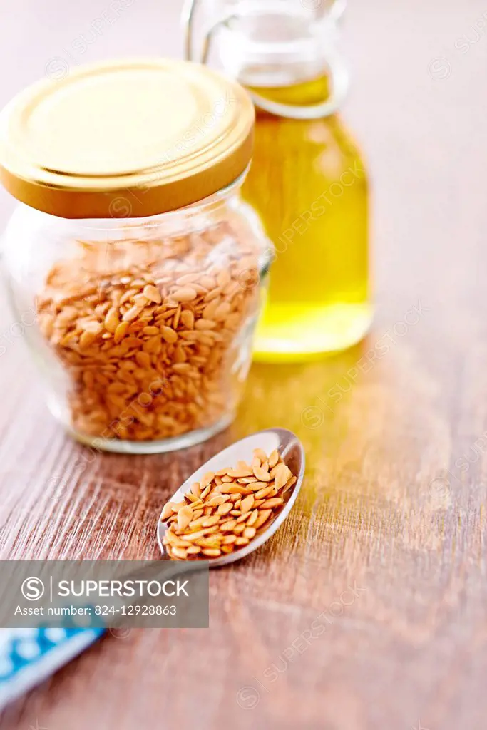 Flax seeds and flaxseed oil.