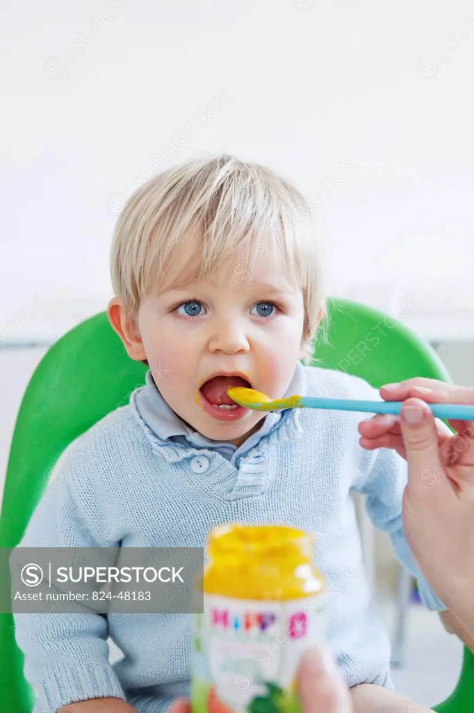 CHILD EATING