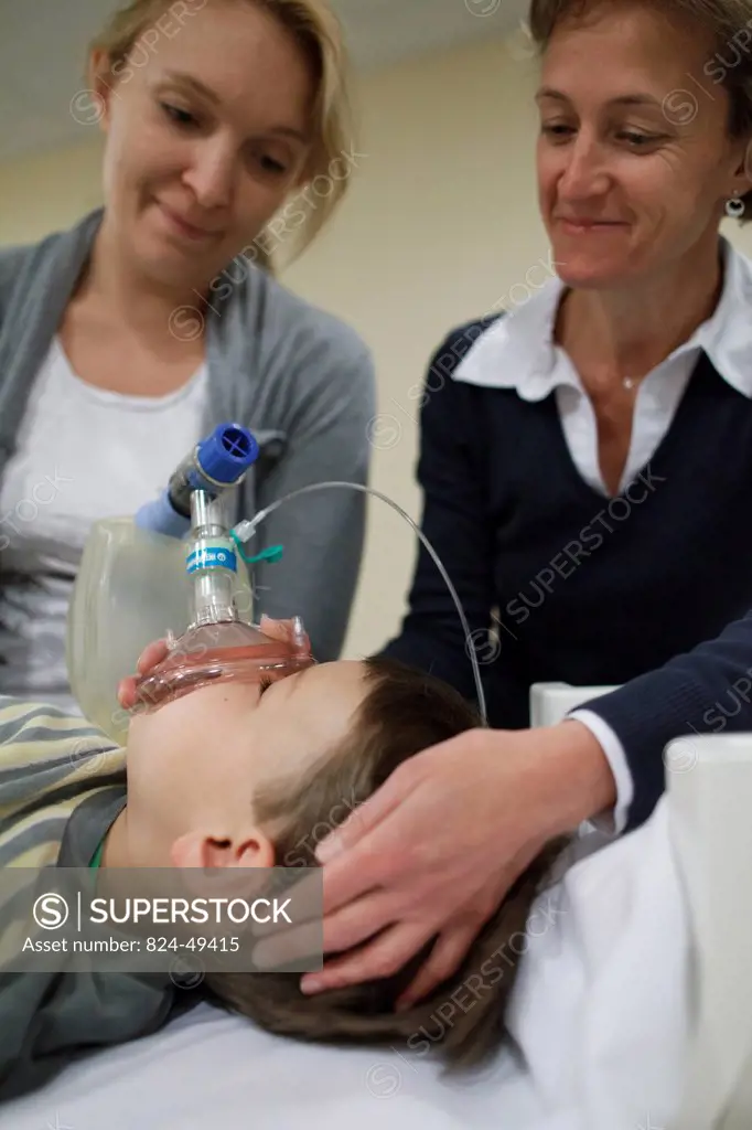 ANESTHESIA OF A CHILD