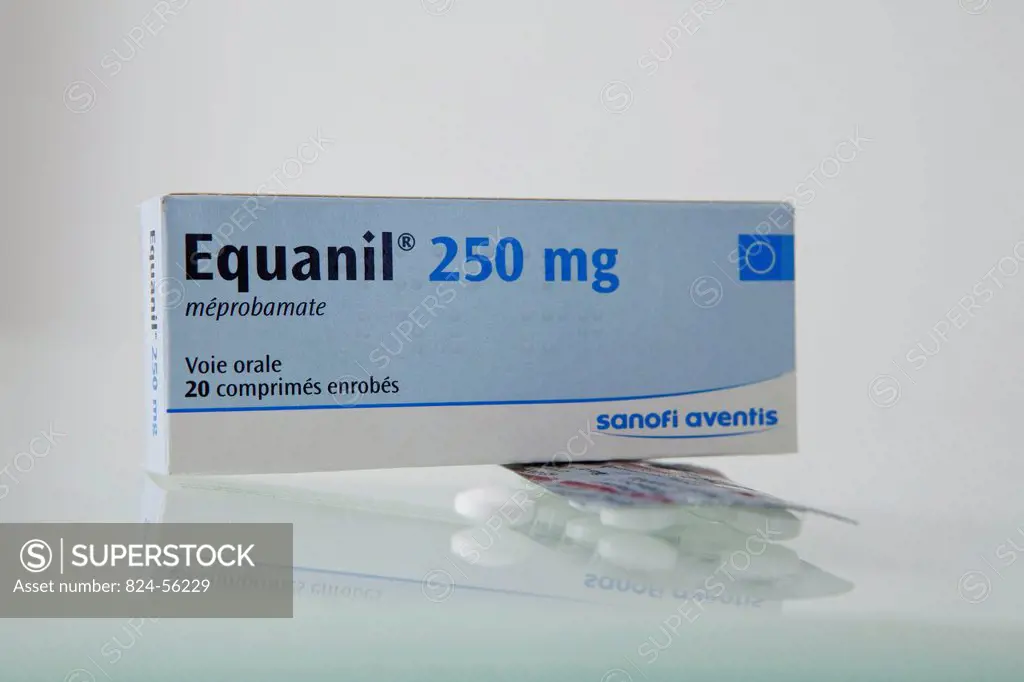 Equanil anxyolitique, médicament retiré du marché le 10 janvier 2012, selon les recommandations de l´Afssaps.