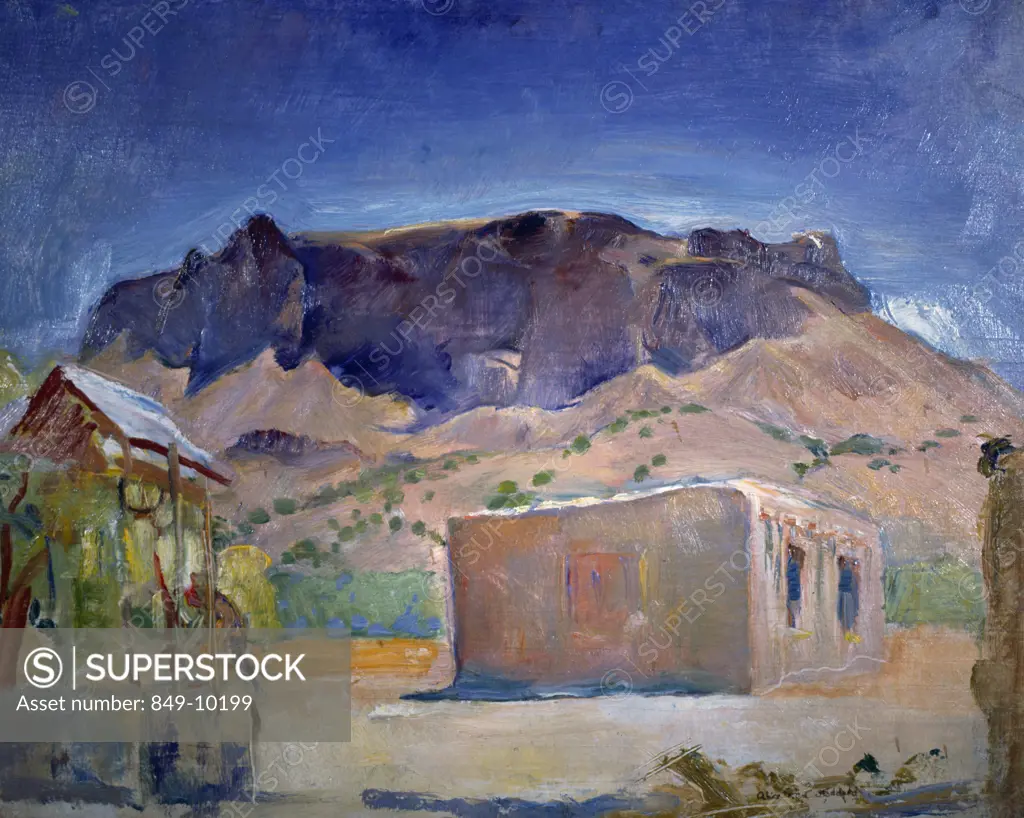 Black Mesa Alice Kent Stoddard (1884-1976/American) David David Gallery, Phildelphia 