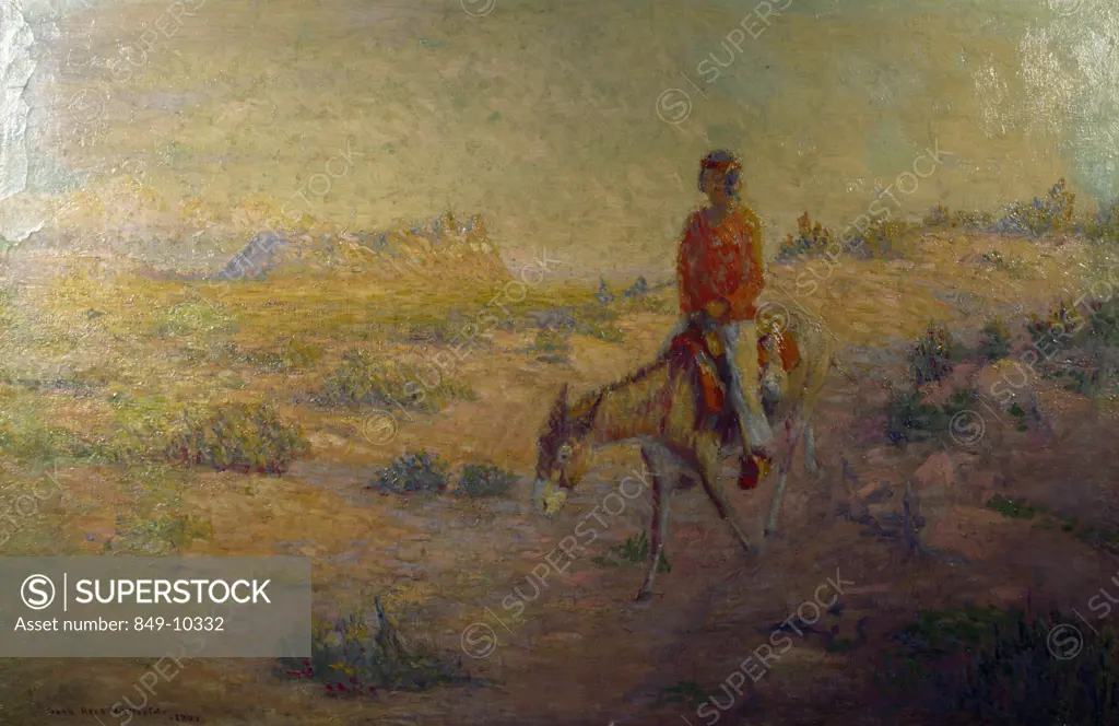 Desert Trail Frank Reed Whiteside (1866-1929 American) David David Gallery, Philadelphia 