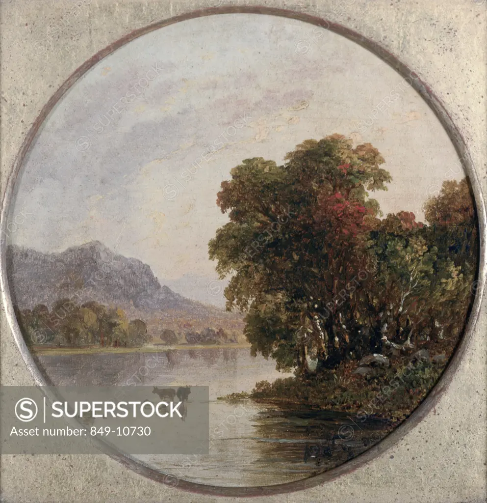 Autumn River View Jasper Francis Cropsey (1823-1900 American) Oil on canvas David David Gallery, Philadelphia, Pennsylvania, USA
