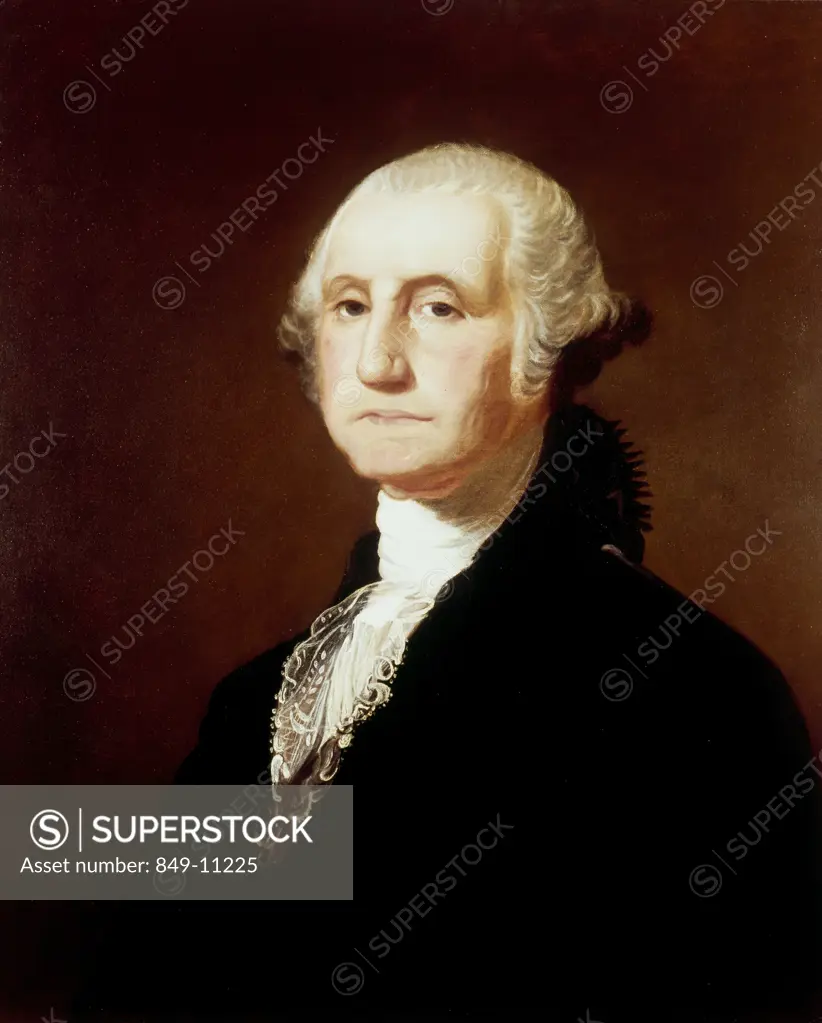 George Washington Thomas Sully (1783-1872 American) Oil on paper David David Gallery, Philadelphia