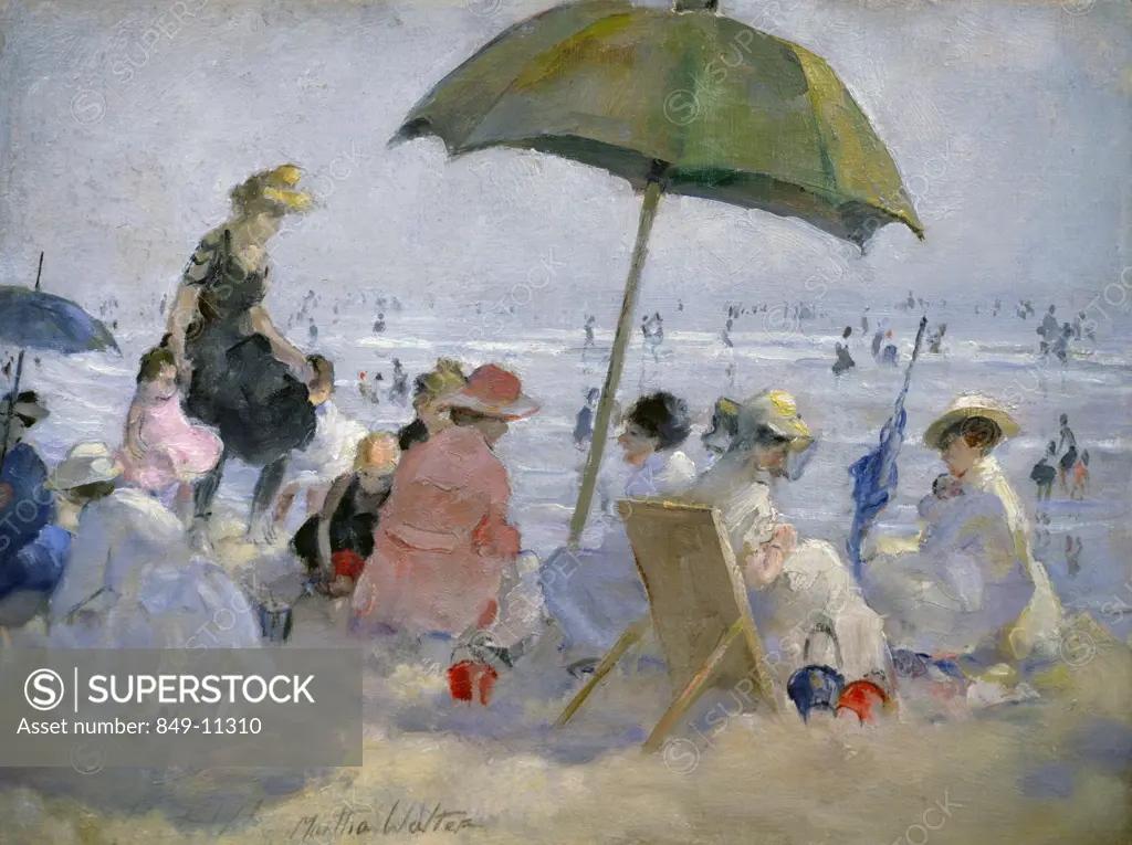 Summer Day by Martha Walter, 1914, 1875-1976, USA, Pennsylvania, Philadelphia, David David Gallery