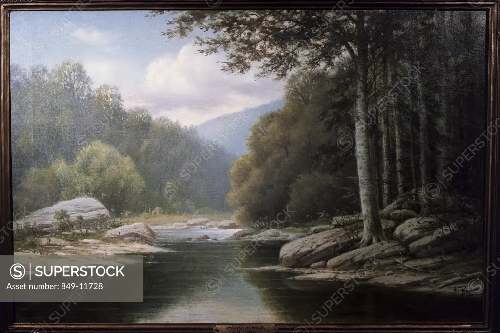 Summer Along The Creek by Albert F. King, 1854-1945, USA, Pennsylvania, Philadelphia, David David Gallery