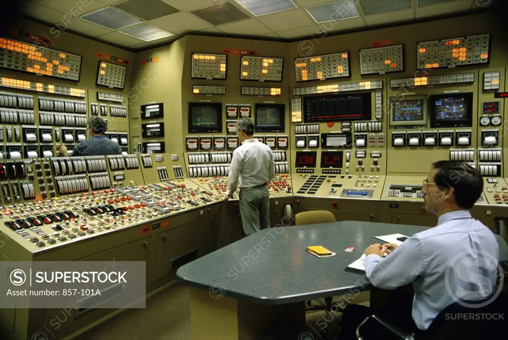Nuclear Power Plant Control Room