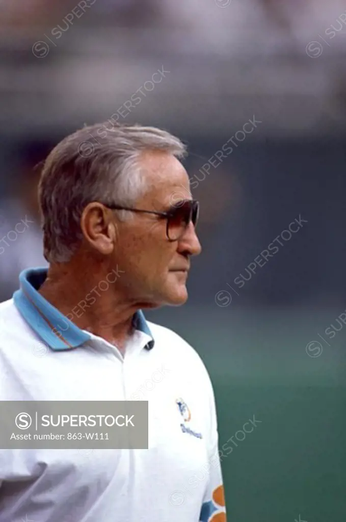 Don Shula, Head Coach, Miami Dolphins (1970-1995)
