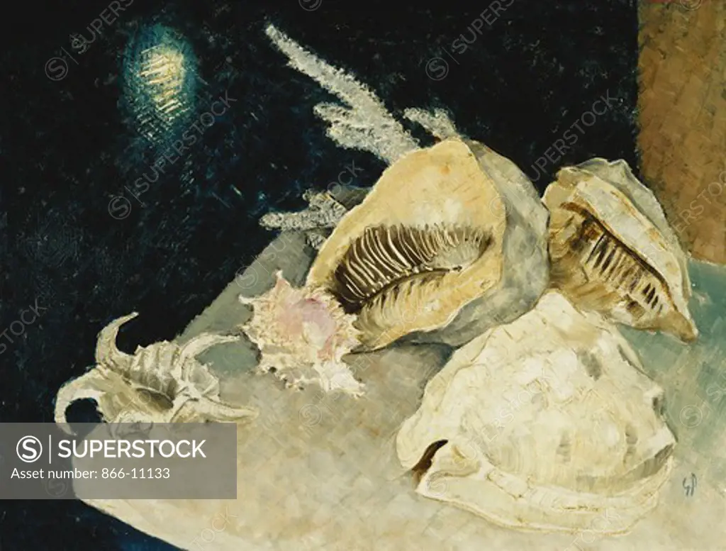 Shells. Glyn Warren Philpot (1884-1937). Oil on canvas. 50.8 x 65.8cm