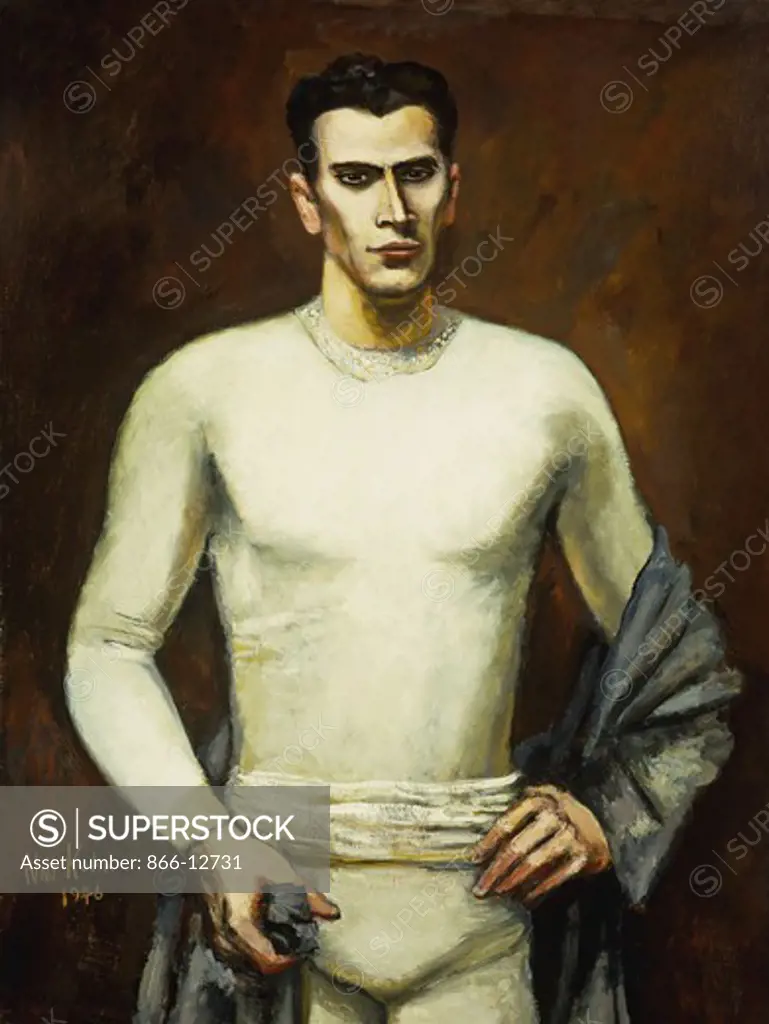 The White Rider. Walt Kuhn (1880-1949). Oil on canvas, 1946. 101.9 x 76.7cm