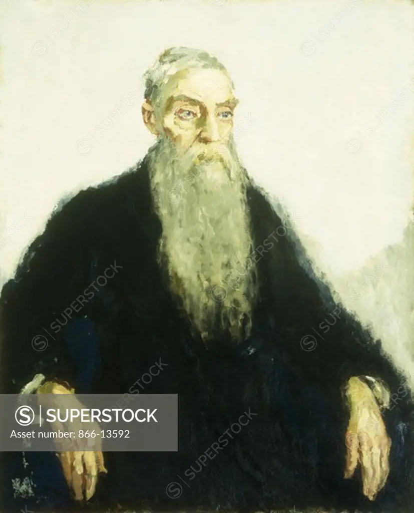 Portrait of the Artist's Father, Jan van Dongen; Portrait du Pere de l'Artiste (Jan van Dongen). Kees van Dongen (1877-1968). Oil on canvas. Painted in Paris, 26 May 1909. 100.3 x 81.3cm