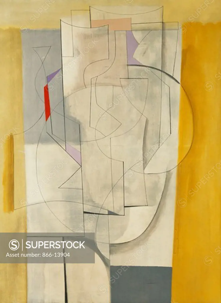 Meridian. Ben Nicholson (1894-1982). Oil on canvas. Signed and dated 11 August 1953. 125 x 94cm.