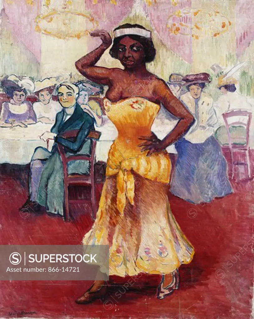Black Dancer; La Danseuse Noire. Kees van Dongen (1877-1968). Oil on canvas. 91 x 73cm.