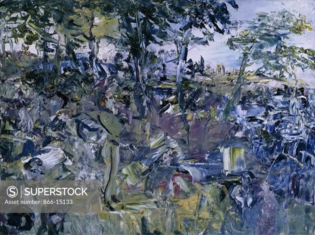 The River Bed. Jack Butler Yeats (1871-1957). Oil on canvas. Painted in 1934. 45.7 x 61cm