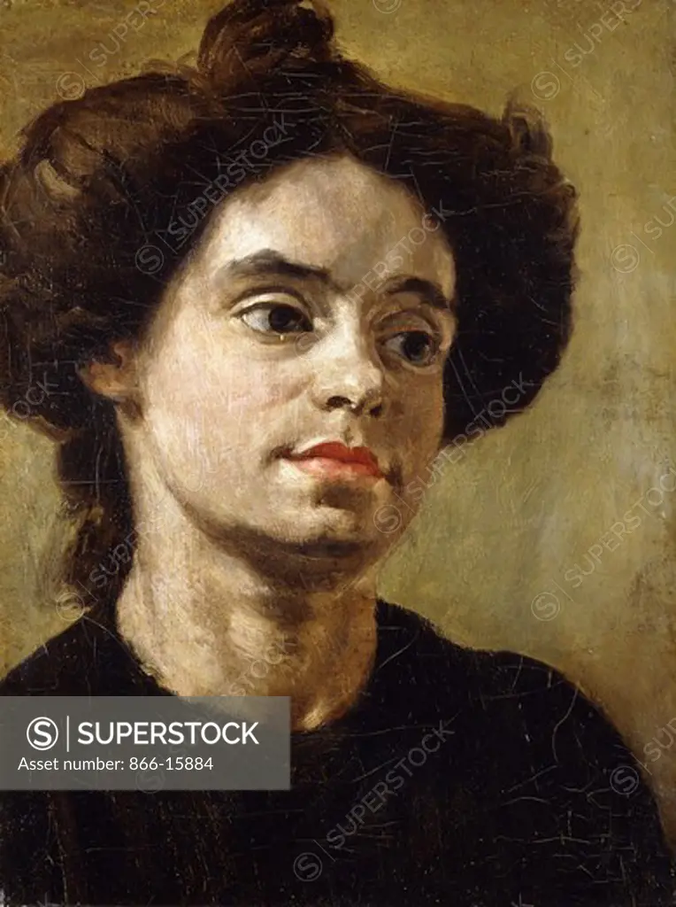 Edie. Augustus John (1878-1961). Oil on canvas. 43 x 33cm. Edie McNeill was the sister of the artist's second wife, Dorelia. She later married Francis MacNamara and their daughter Caitlin married the poet, Dylan Thomas.