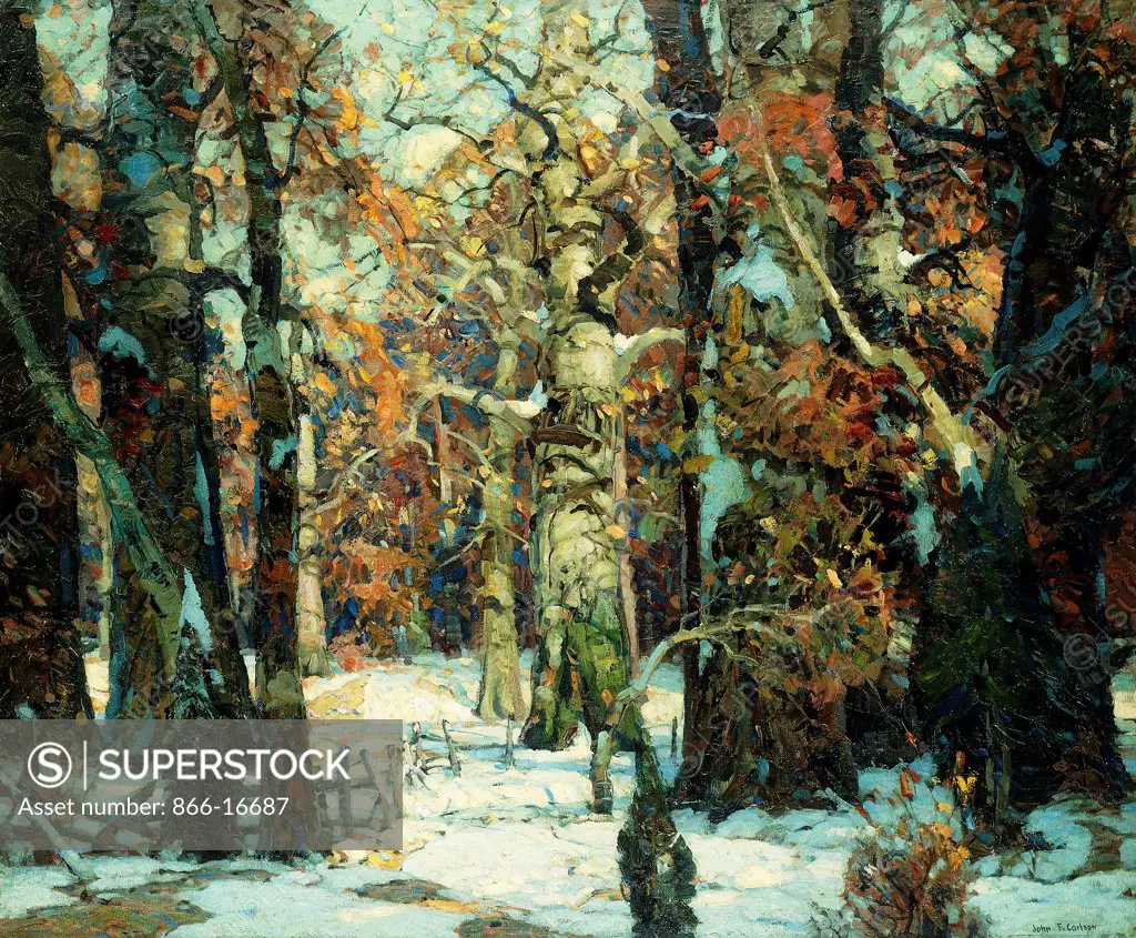 Aisles of the Forest, Berkshires. John Fabian Carlson (1874-1945). Oil on canvas. 124 x 149.2cm.