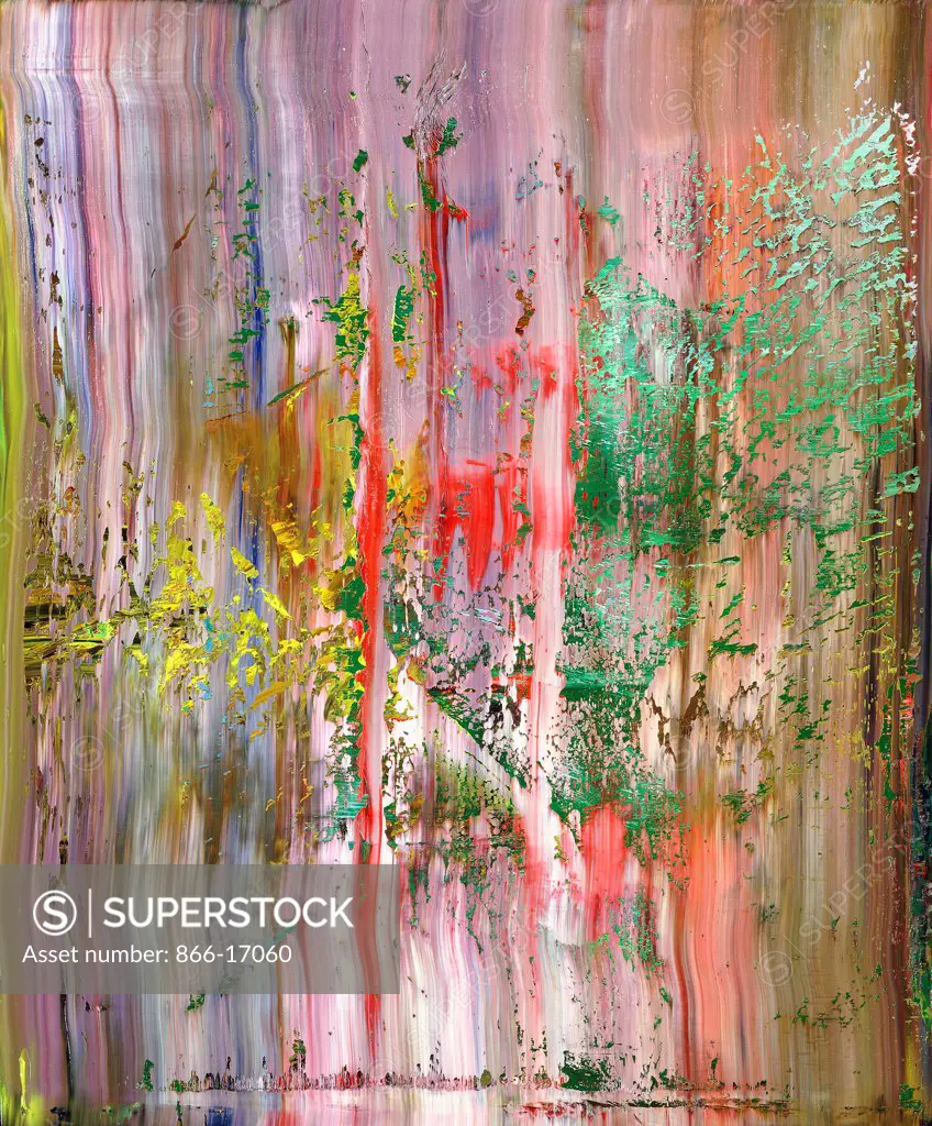 Untitled (654/1). Gerhard Richter (b.1932). Oil on canvas. Executed in 1988. 120 x 101.2cm.