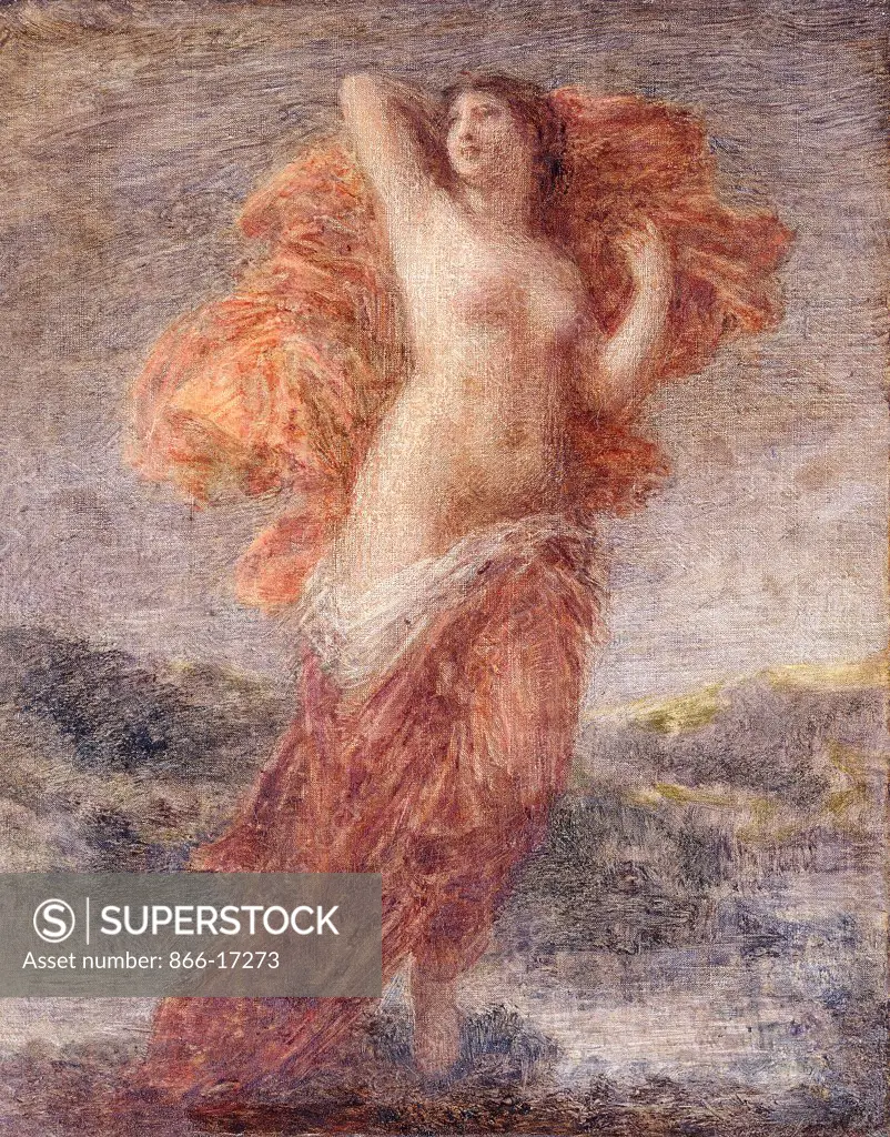Aurora. Henri Fantin-Latour (1836-1904). Oil on canvas. 42 x 33.7cm.