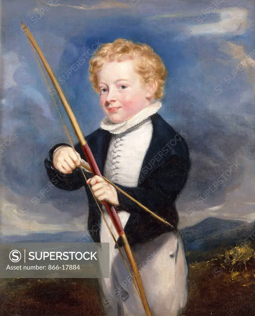 The Young Archer. James Ramsay (1786-1854). Oil on canvas. 76.2 x 63.5cm