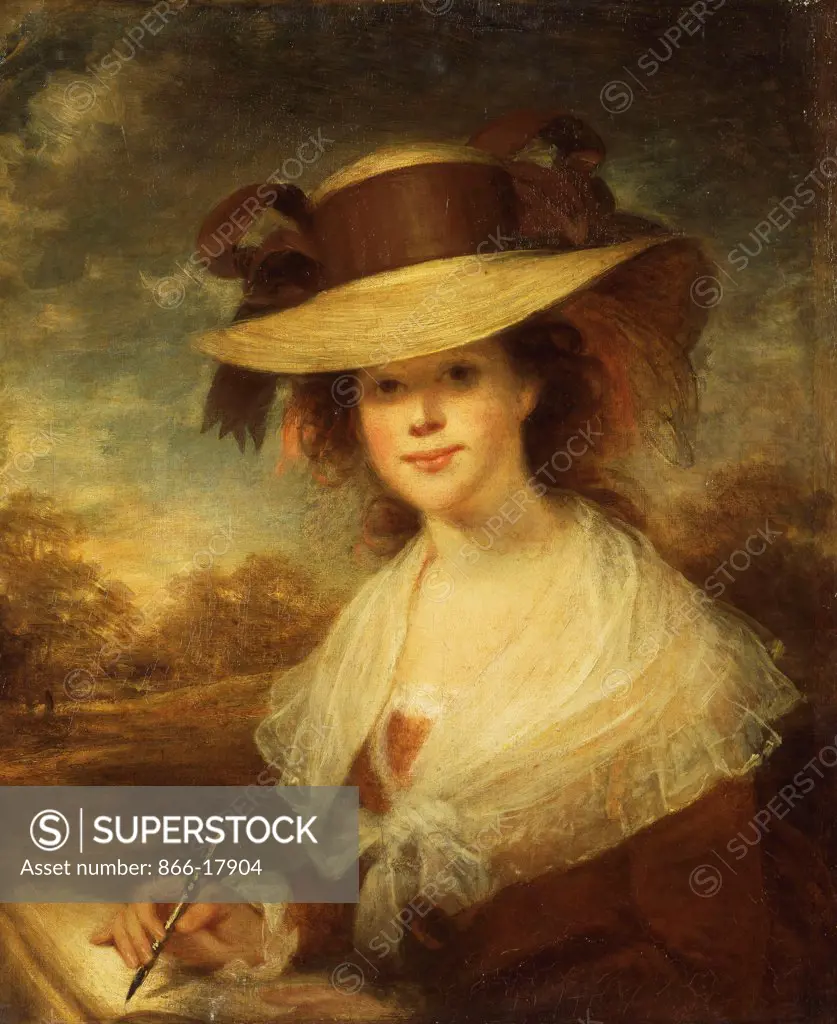 Portrait of Lady Beechley, the Artist's Wife. Sir William Beechey (1753-1839). Oil on canvas. 76 x 63.5cm.