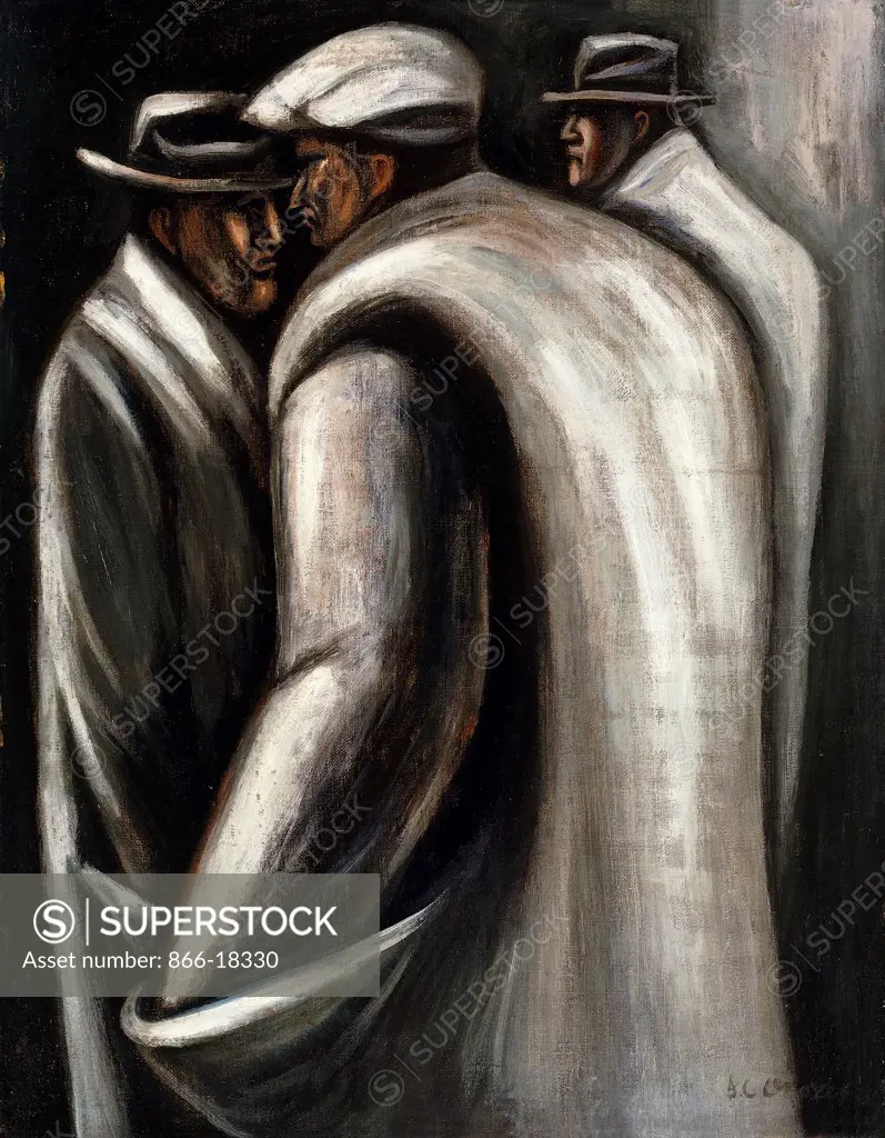 The Unemployed. Jose Clemente Orozco (1883-1949). Oil on canvas. Painted circa 1928-30. 65 x 51.4cm.