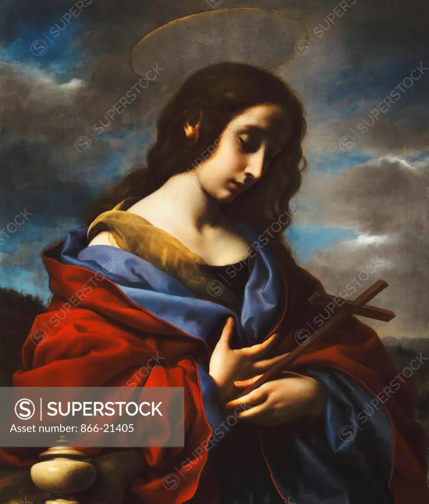 Saint Mary Magdalen. Carlo Dolci (1616-1686). Oil on canvas. Painted circa early 1650s. 87 x 74.5cm.