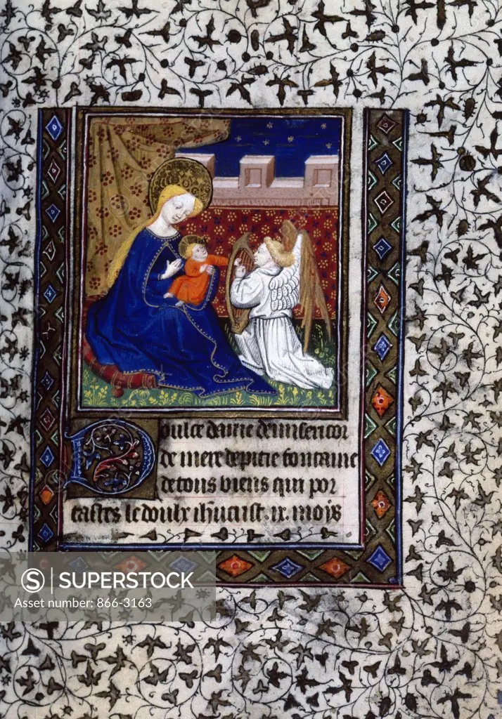 Nativity, ca.1450, Illuminated manuscript, UK, England, London, Christie's