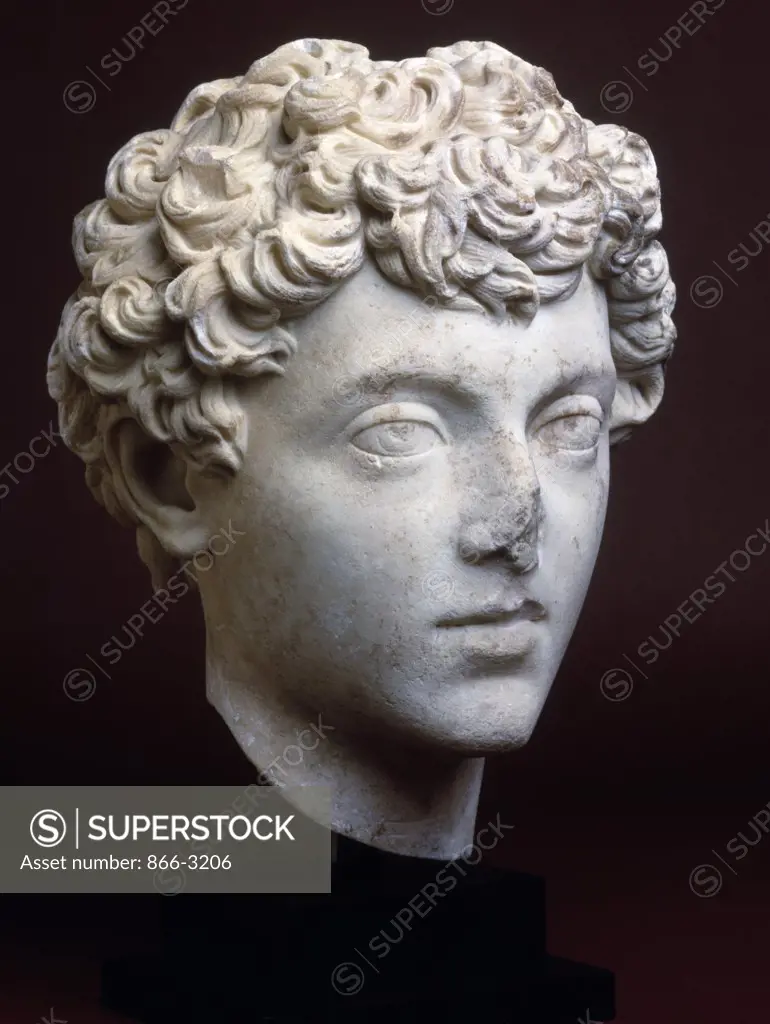 Portrait of the Emperor Marcus Aurelius as a Young Man, marble, England, London, Christie's Images