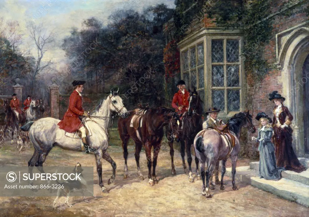 The Meet by Heywood Hardy, (1842-1933), England, London, Christie's Images