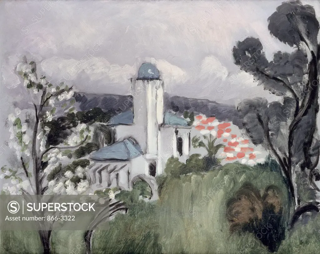 La Villa Bleue Henri Matisse (1869-1954 French) Oil on canvas Christie's Images