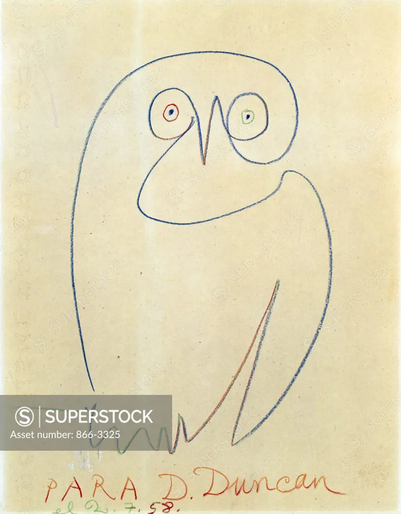 L'Hibon, Pablo Picasso, crayon drawing, (1881-1973), UK, England, London, Christie's
