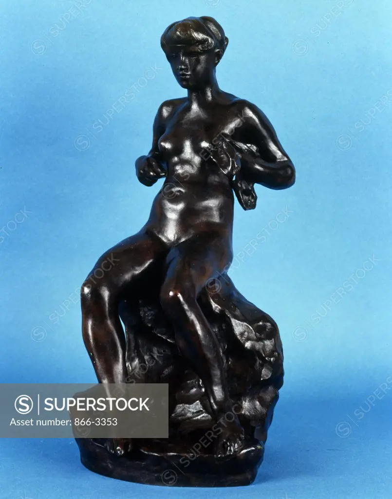 Baigneuse Zoubaloff by Auguste Rodin, sculpture, bronze patina, (1840-1917), UK, England, London, Christie's