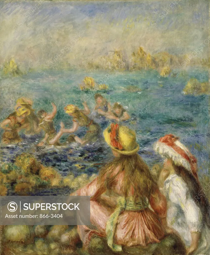 Bathers  1892 Pierre-Auguste Renoir (1841-1919/ French) Oil on canvas 