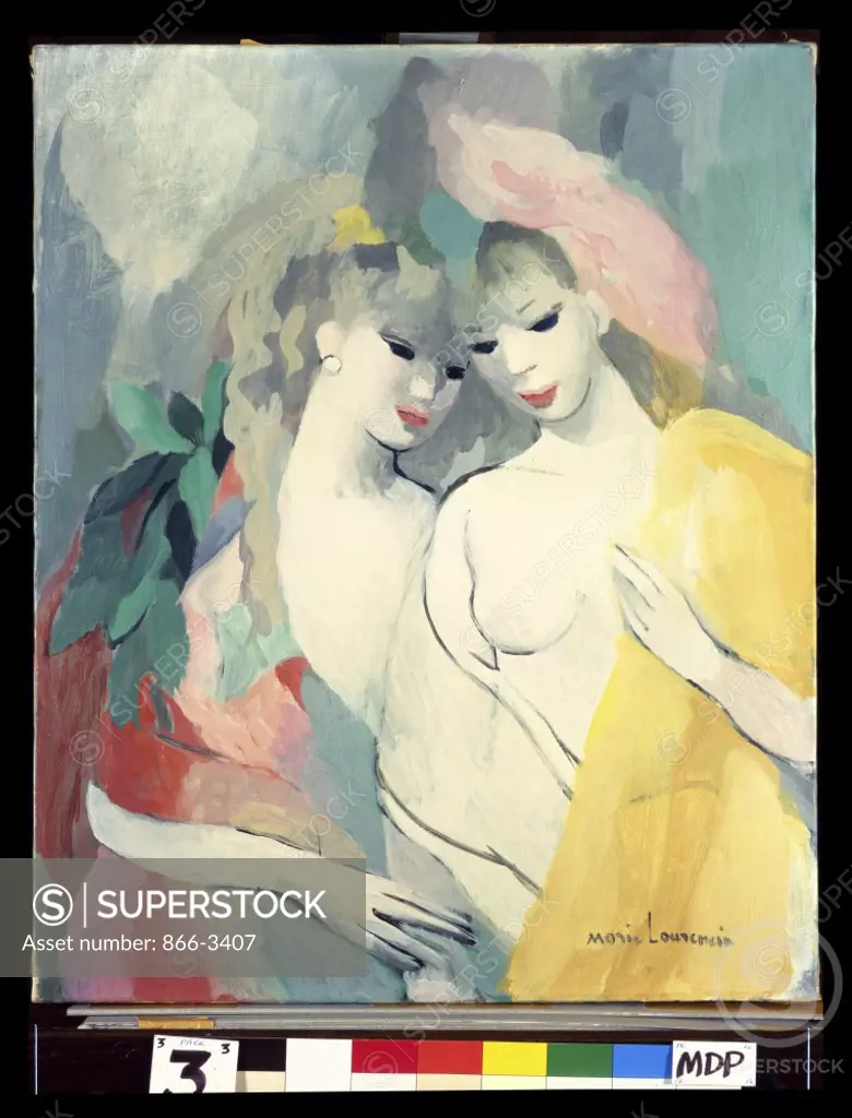 Two Women  Marie Laurencin (1883-1956 French)  Oil on canvas Christie's Images, London 