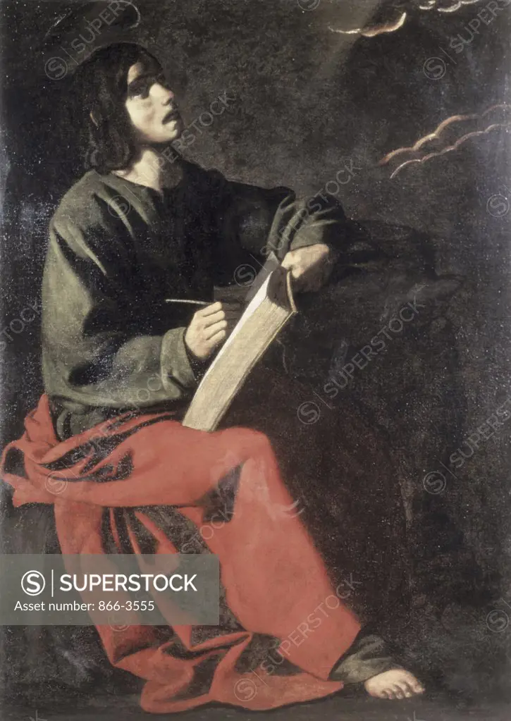 Saint John the Evangelist Francisco de Zurbaran (1598-1664 Spanish) Christie's Images, London, England