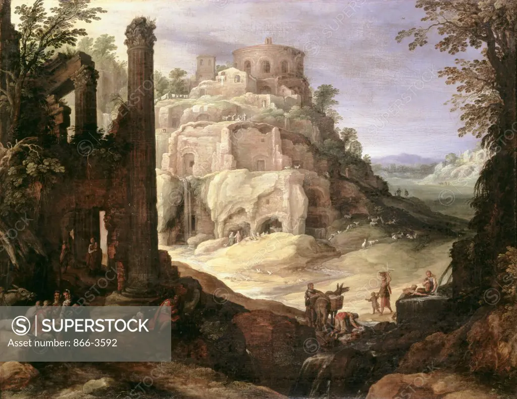 Italianate Landscape With Classical Ruins  Bril, Paul(1554-1626 Flemish) Christie's Images, London, England 