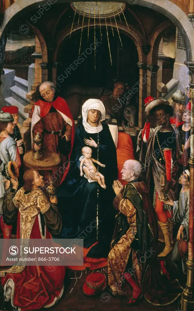 The Adoration of the Kings, by Vrancke Van Der Stockt, England, London, Christie's Images